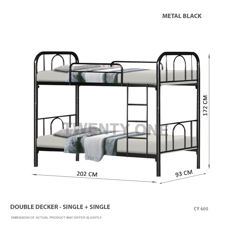 CY 605  DD METAL BEDFRAME 1 B copy